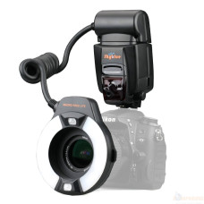 Кольцевая макровспышка Meike MK-14EXM